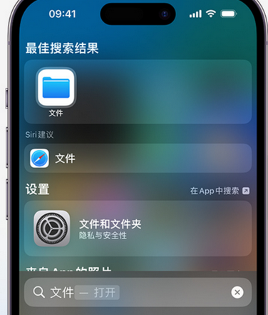 延边朝鲜族apple维修中心分享iPhone文件应用中存储和找到下载文件 