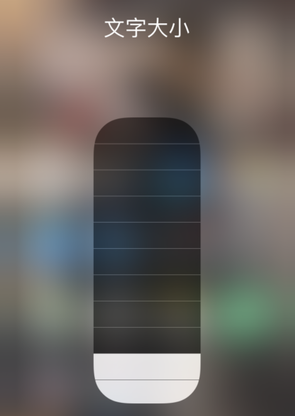 延边朝鲜族苹果手机维修分享小技巧：在 iPhone 控制中心快速调节字体大小 
